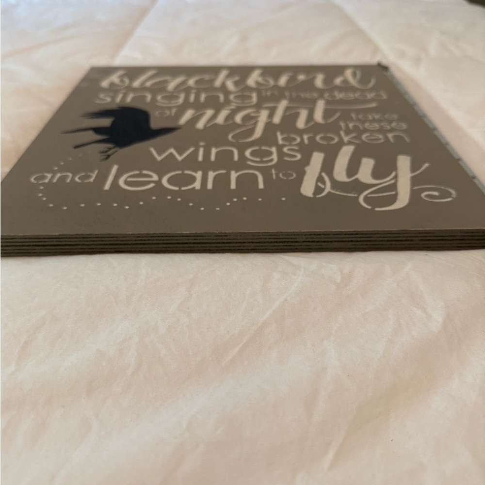 Blackbird Wall Art Decor #Beatles - Picture 6 of 6